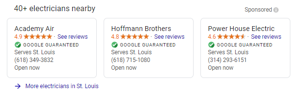 Google Ads vs. Local Services Ads 1 664a52caccb8c0ecea17604b google guaranteed201