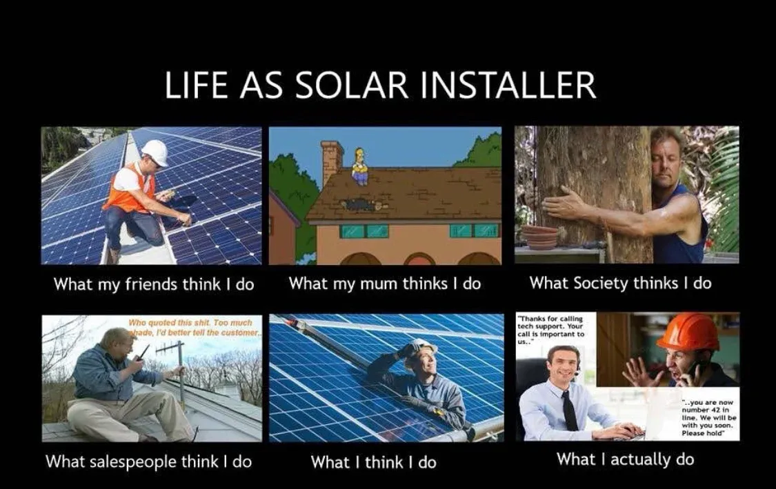 1. LIFE AS A SOLAR PANEL INSTALLER 1. LIFE AS A SOLAR PANEL INSTALLER 1